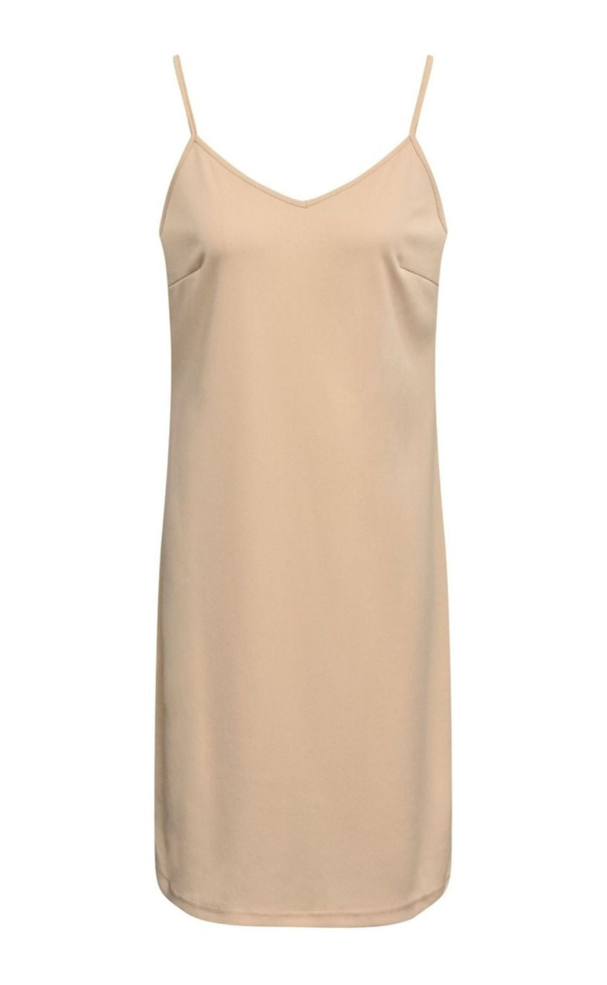 A-View Kjole - Slip - Nude