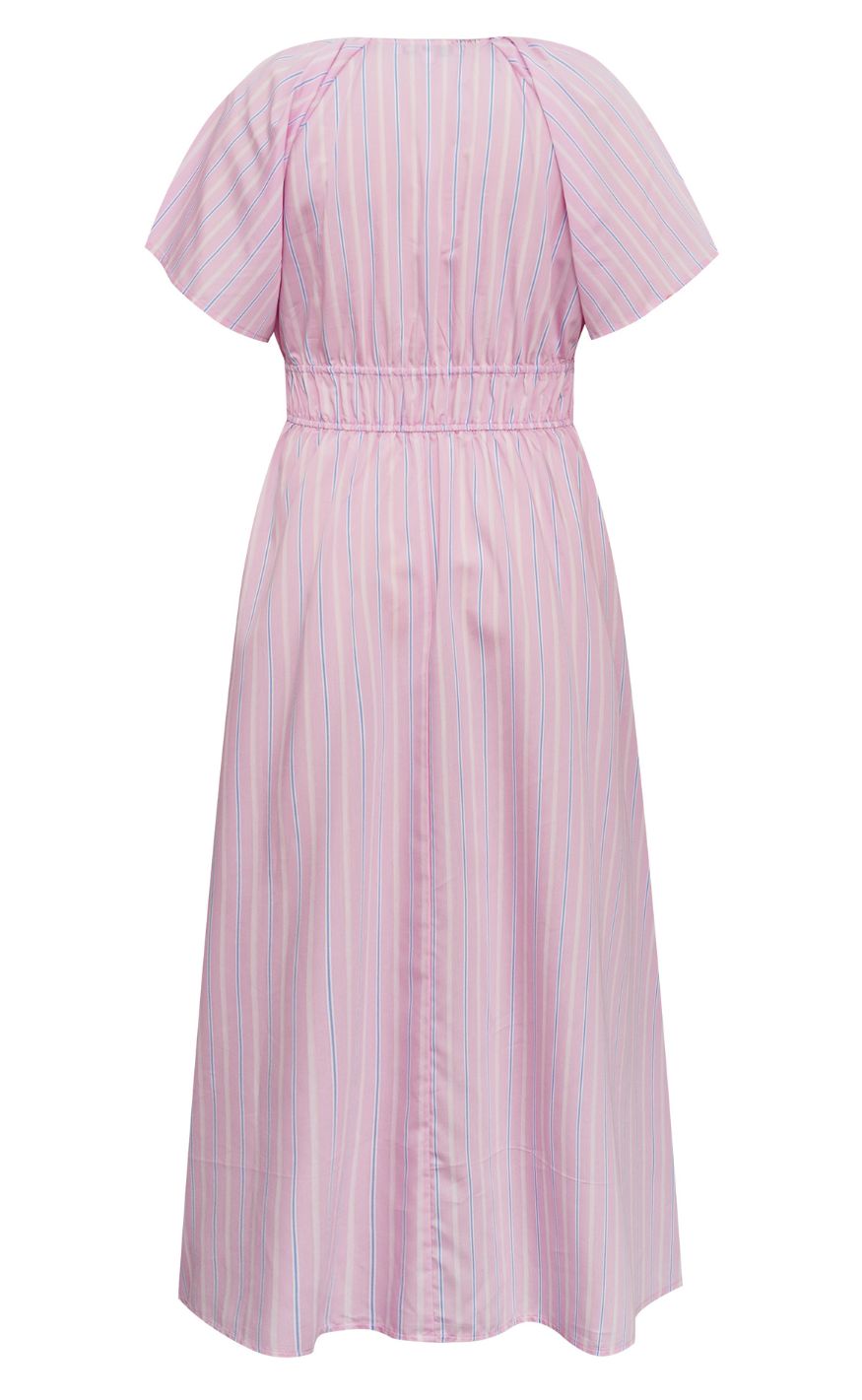 A-View Kjole - Vifina - Pink/Blue