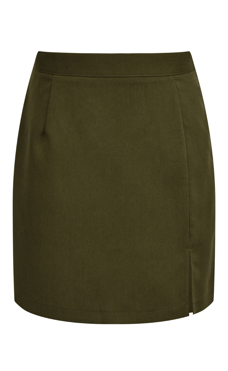 A-View Nederdel - Annali Skirt-1 - Army