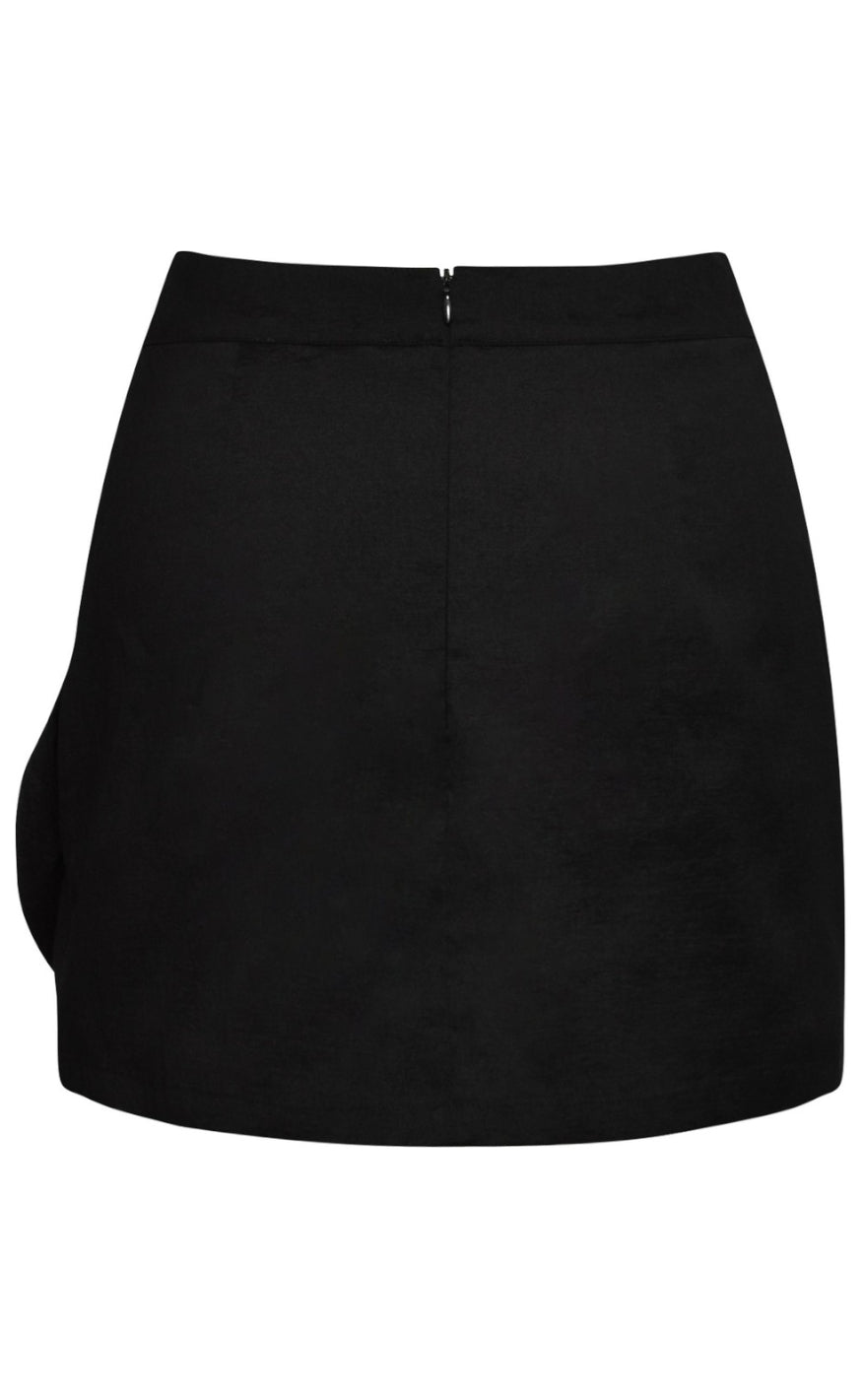 A-View Nederdel - Charlot - Black