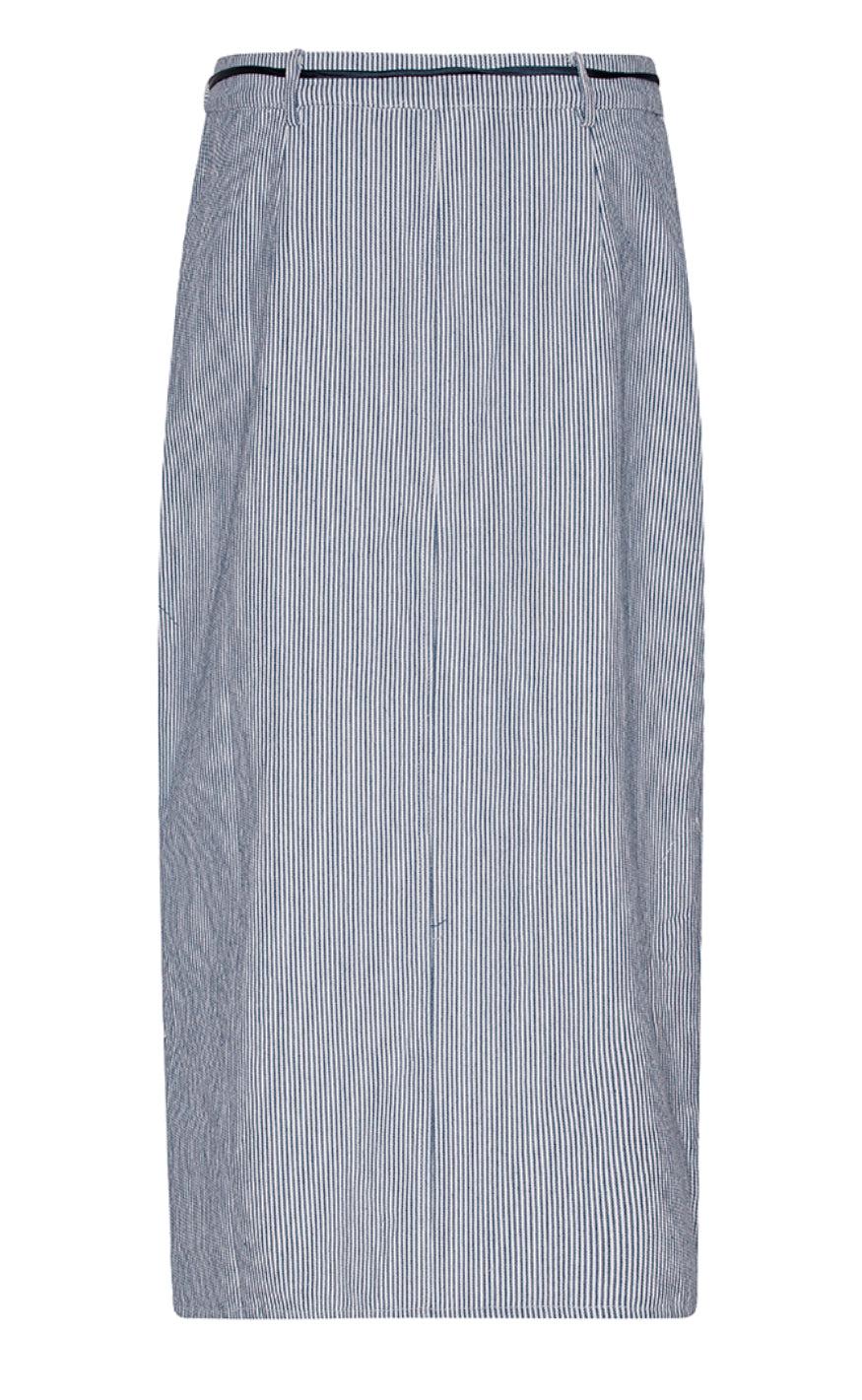 A-View Nederdel - Kana - Blue/White Stripe