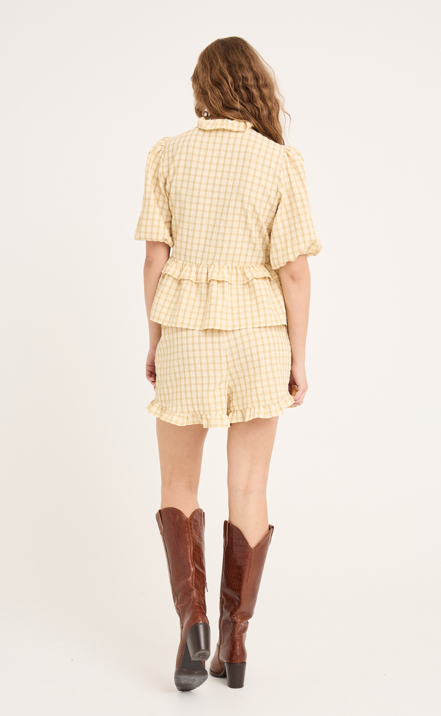 A-View Shorts - Aulina - Pale Yellow