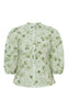 A-View Skjorte - Kate - Forest Green/White