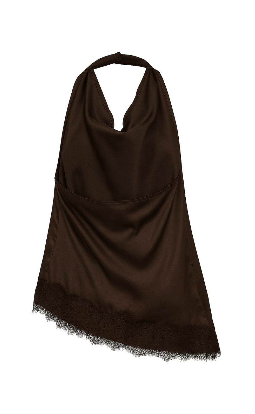 A-View Top - Katti Asymetric - Dark Brown