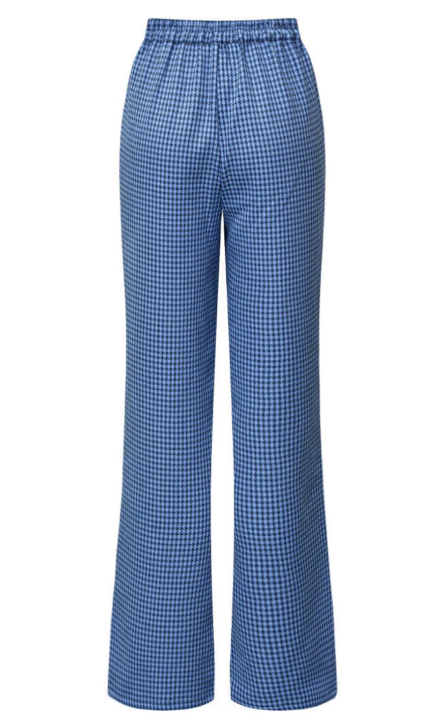 A-view Bukser - Swan - Blue