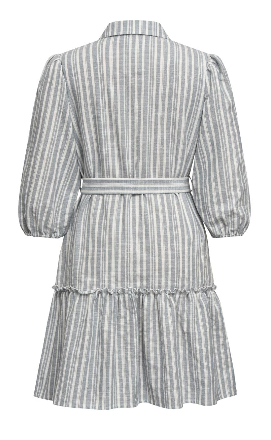 A-view Dress - Annali - Blue/White