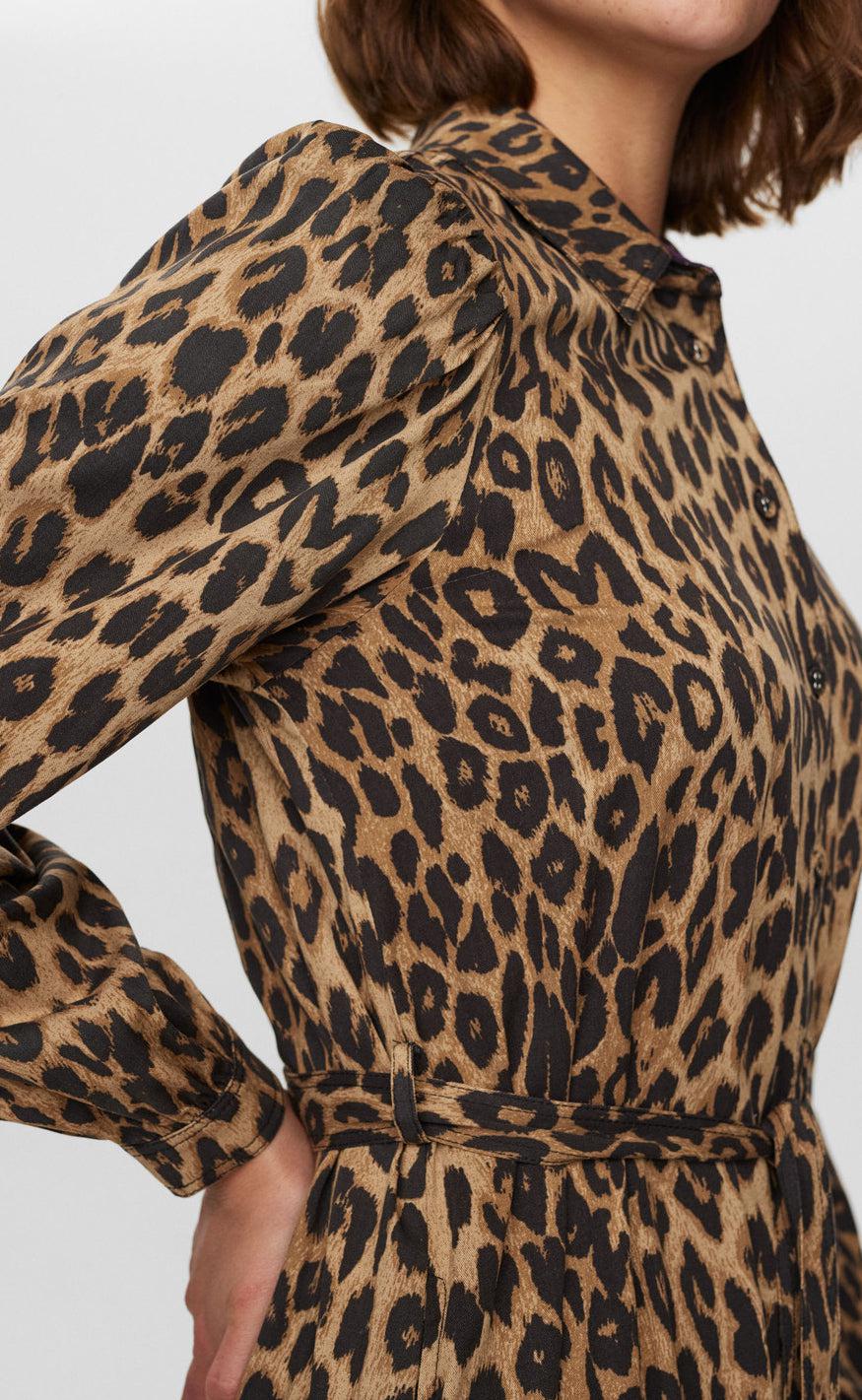 ** AKTIVER IKKE ** Nümph Kjole - Harlem - Tiger's Eye