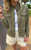 *AKTIVER IKKE*  Say INA Copenhagen Jakke - Jackie - Army Green