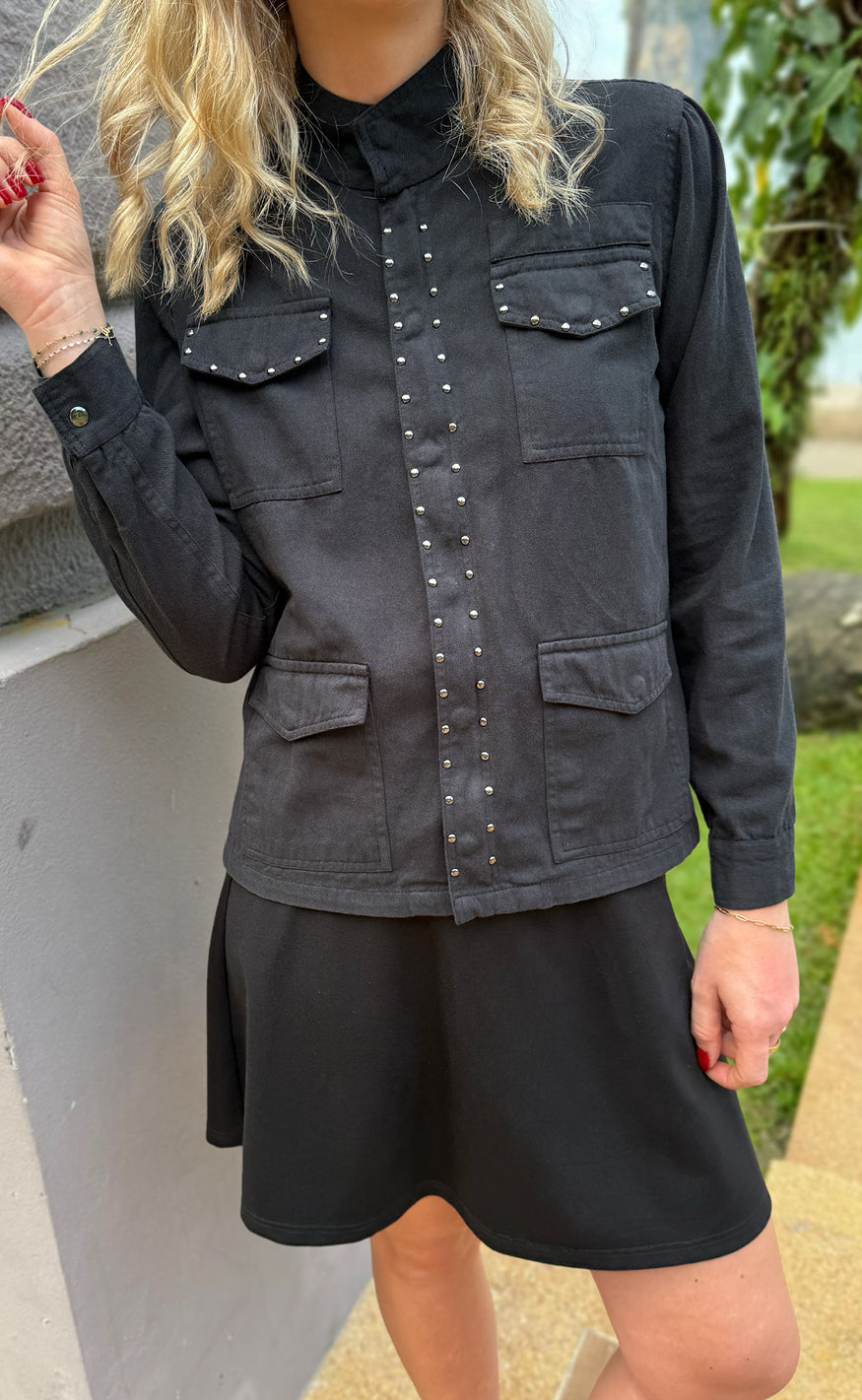 *AKTIVER IKKE* Say INA Copenhagen Jakke - Jackie - Black