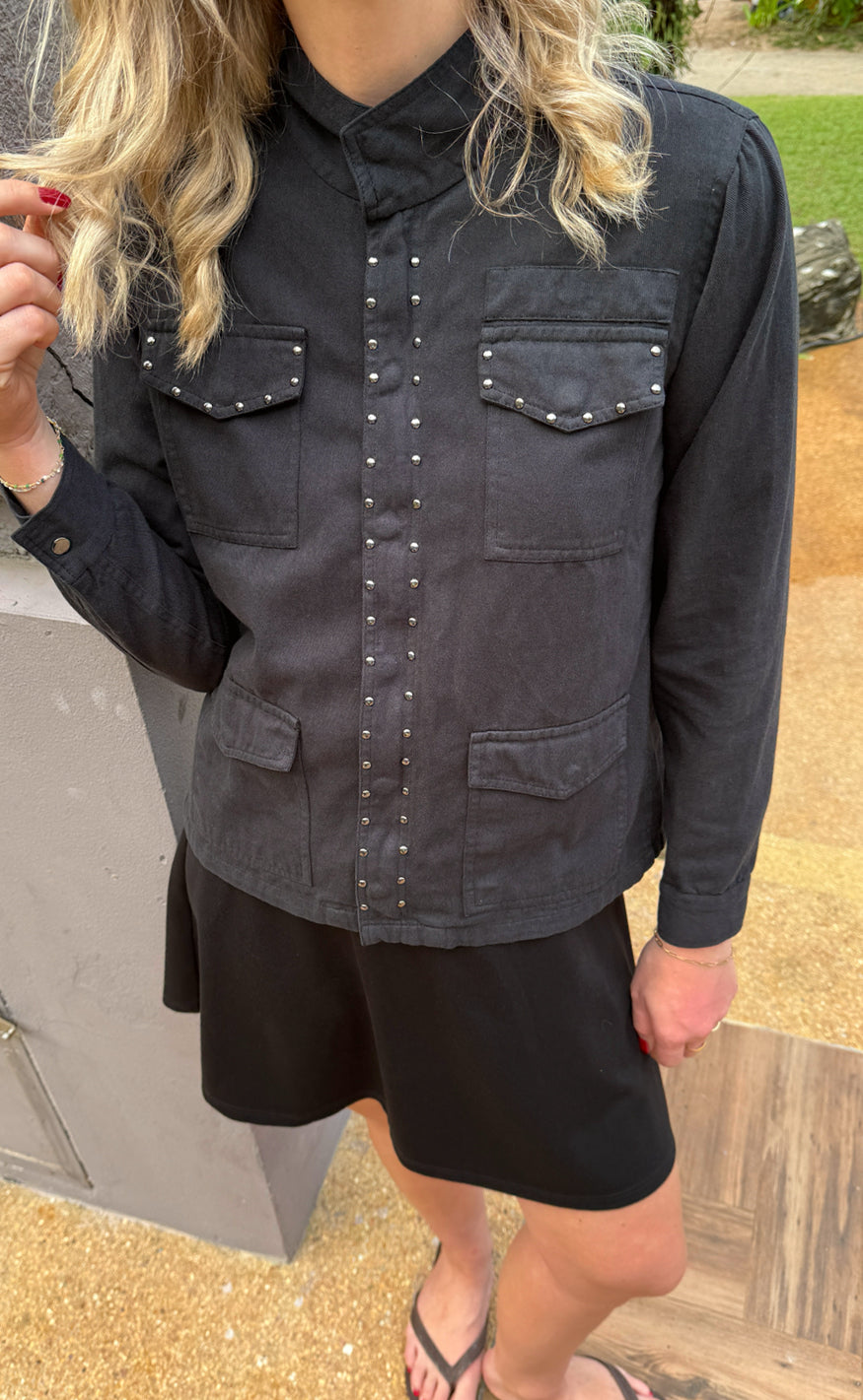 *AKTIVER IKKE* Say INA Copenhagen Jakke - Jackie - Black