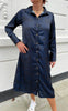 *AKTIVER IKKE* - Say INA Copenhagen Kjole - Maria - Midnight Leopard