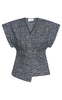 **AKTIVER IKKE** Sisters Point Vest - Gevela - Black Check** AKTIVER IKKE**