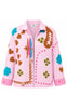 Say INA Copenhagen Jakke - Abella - Pink W. Embroidery
