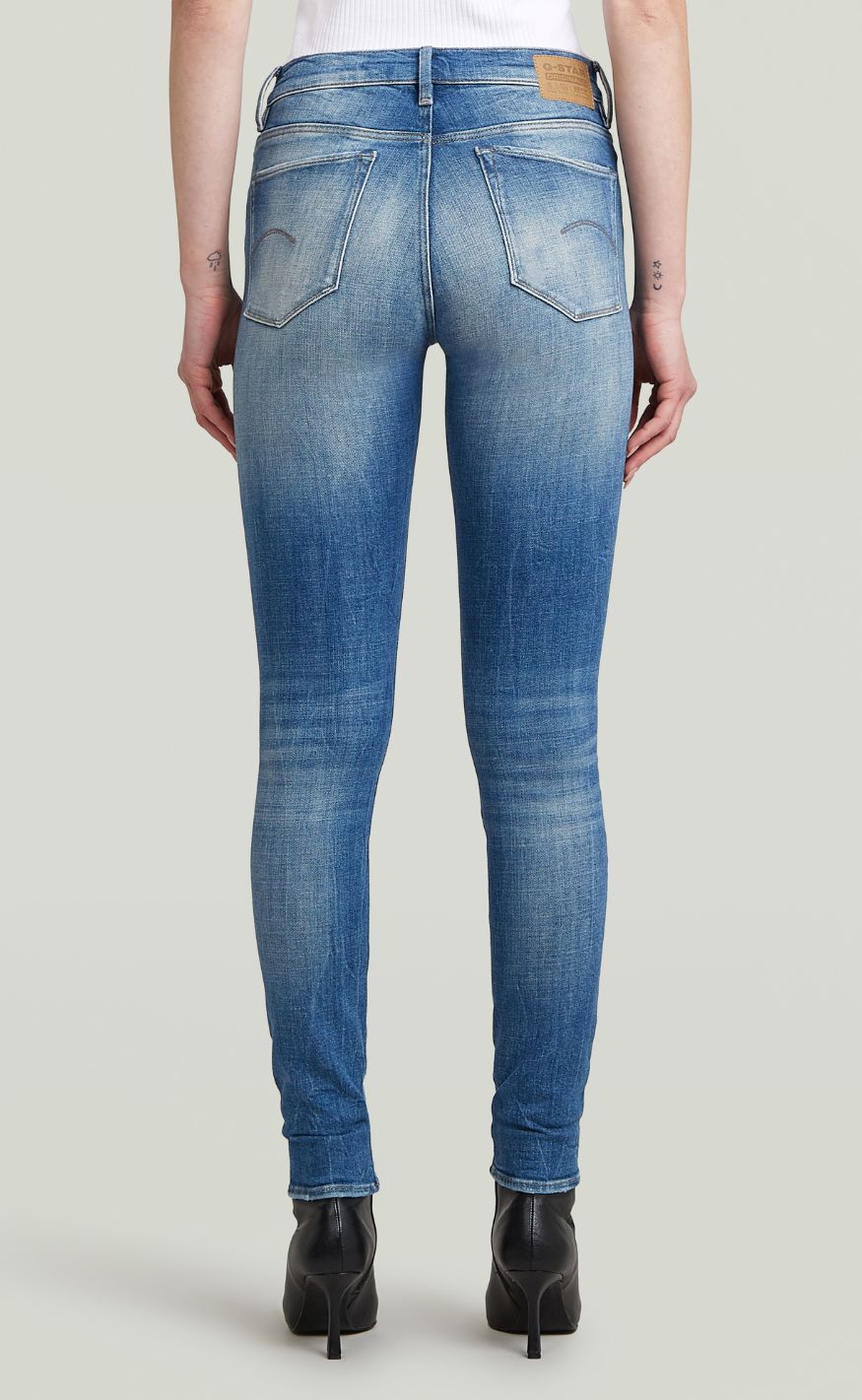 *Aktiver ikke * G-STAR Bukser - Skinny Wmn - Vintage Atlas