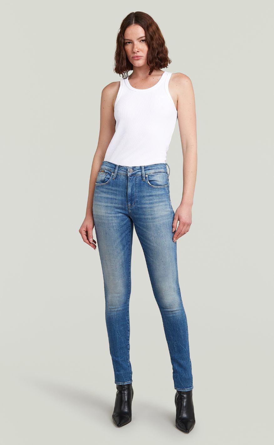 *Aktiver ikke * G-STAR Bukser - Skinny Wmn - Vintage Atlas