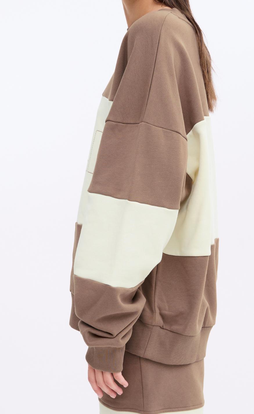 BALL Original Crewneck - Summer Chain - Wood Brown