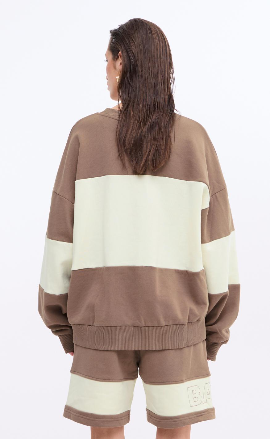BALL Original Crewneck - Summer Chain - Wood Brown