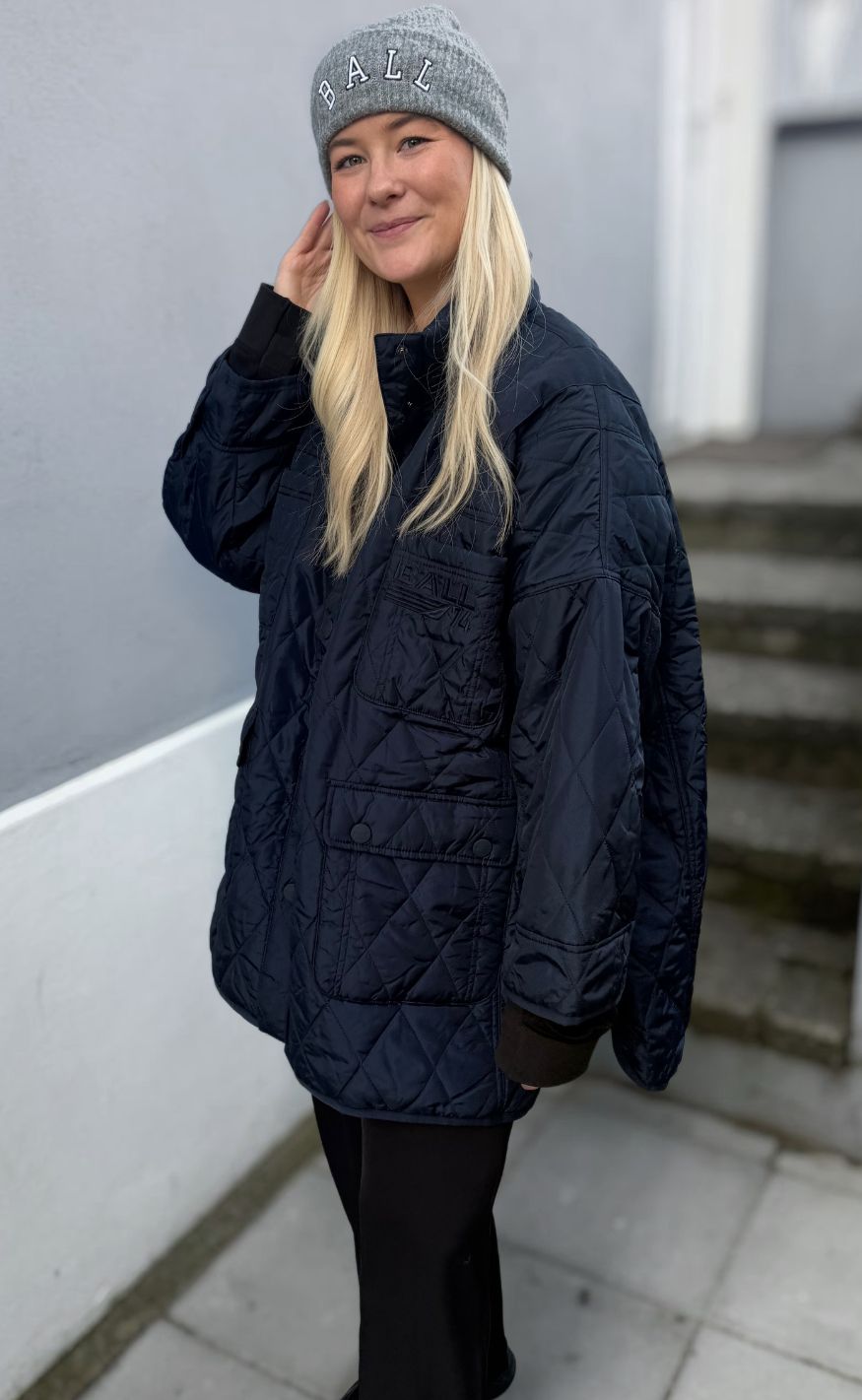 BALL Original Jakke - Estel Padded - Sky Captain