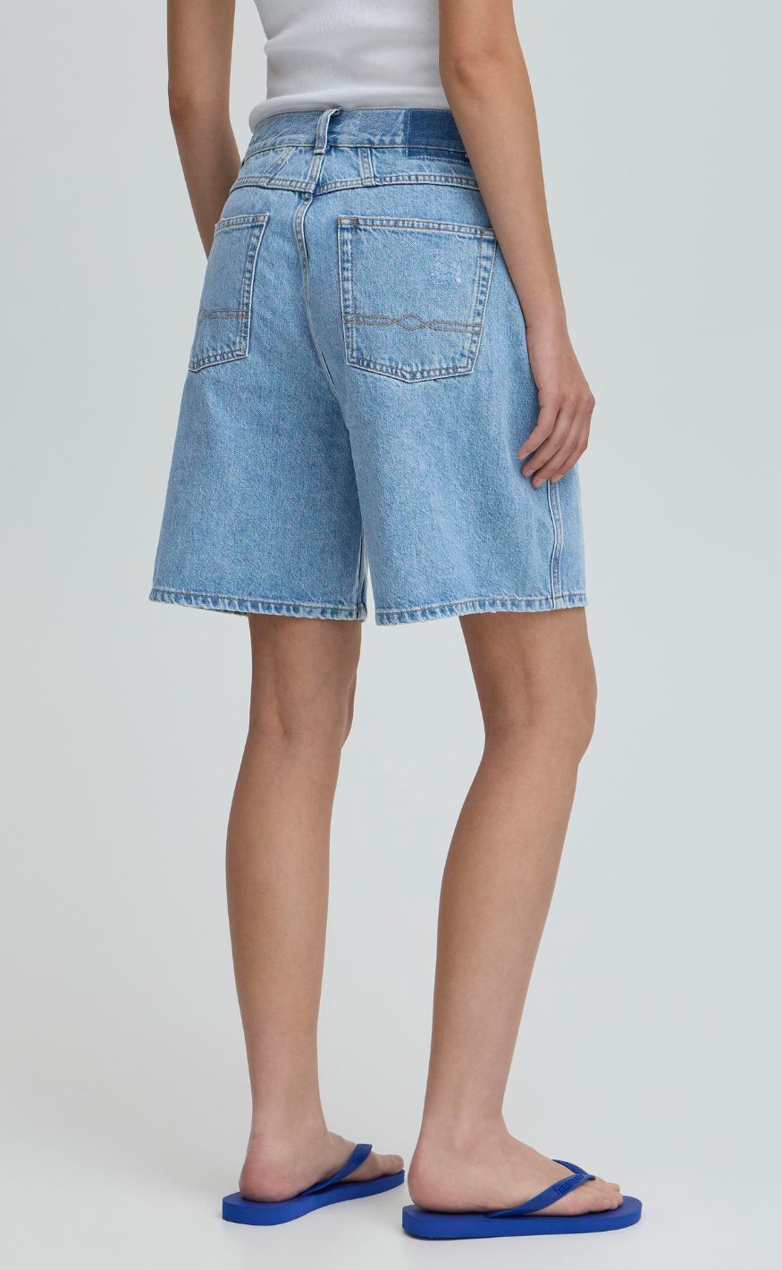 BALL Original Shorts - Serre - Light Blue Denim
