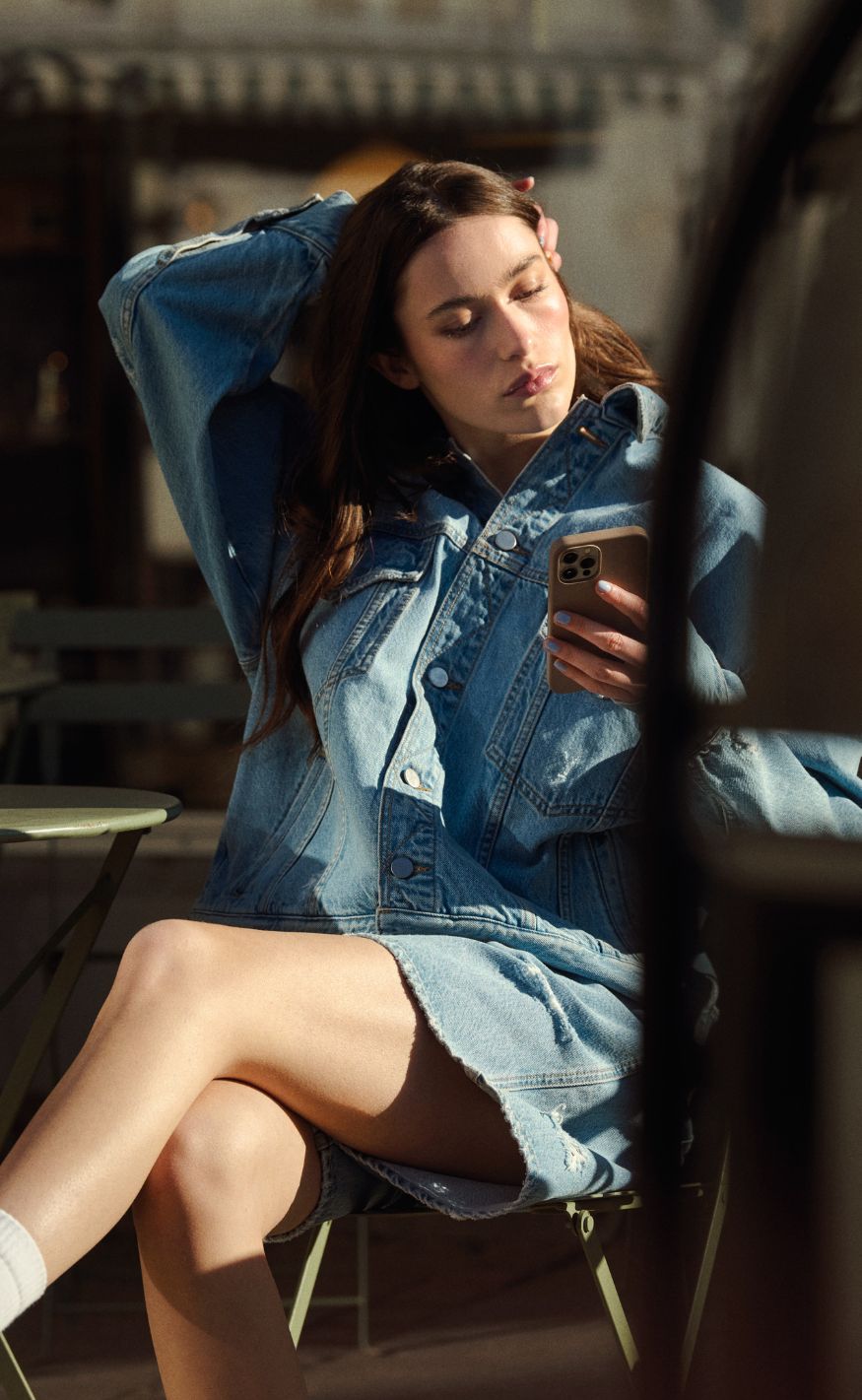 BALL Original Shorts - Serre - Light Blue Denim