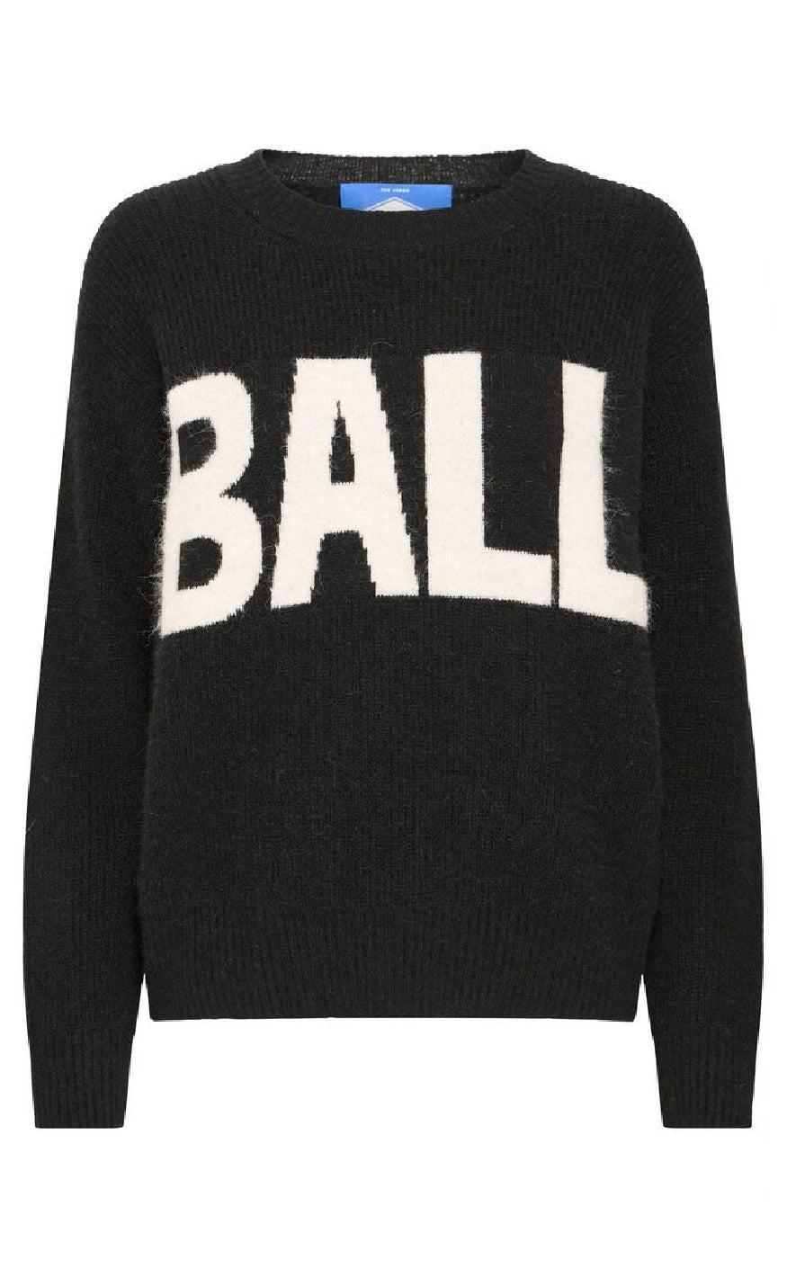 BALL Original Striktrøje - Stacy Logo - Black