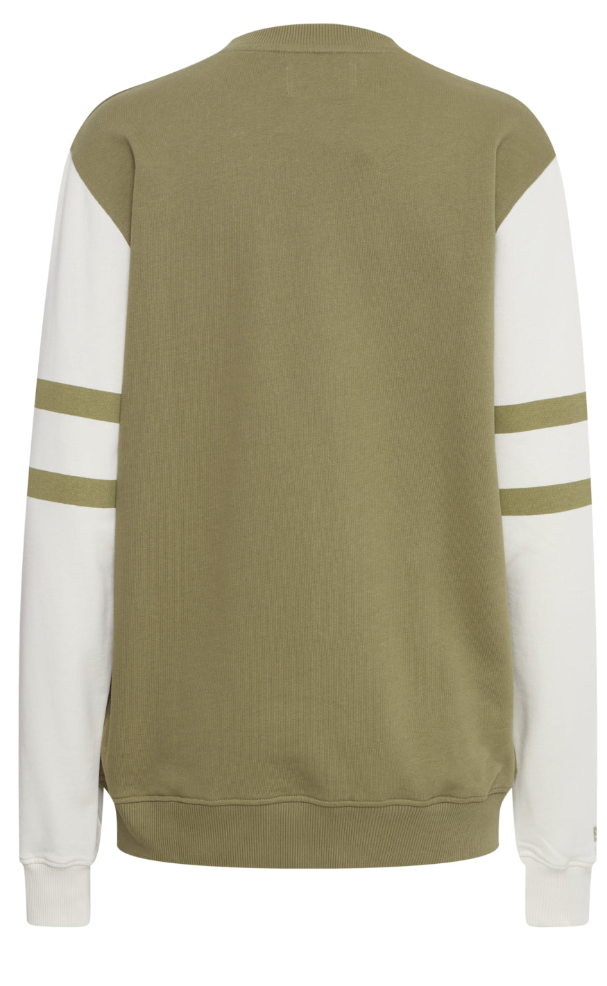 BALL Original Sweatshirt - Brown - Green Olive