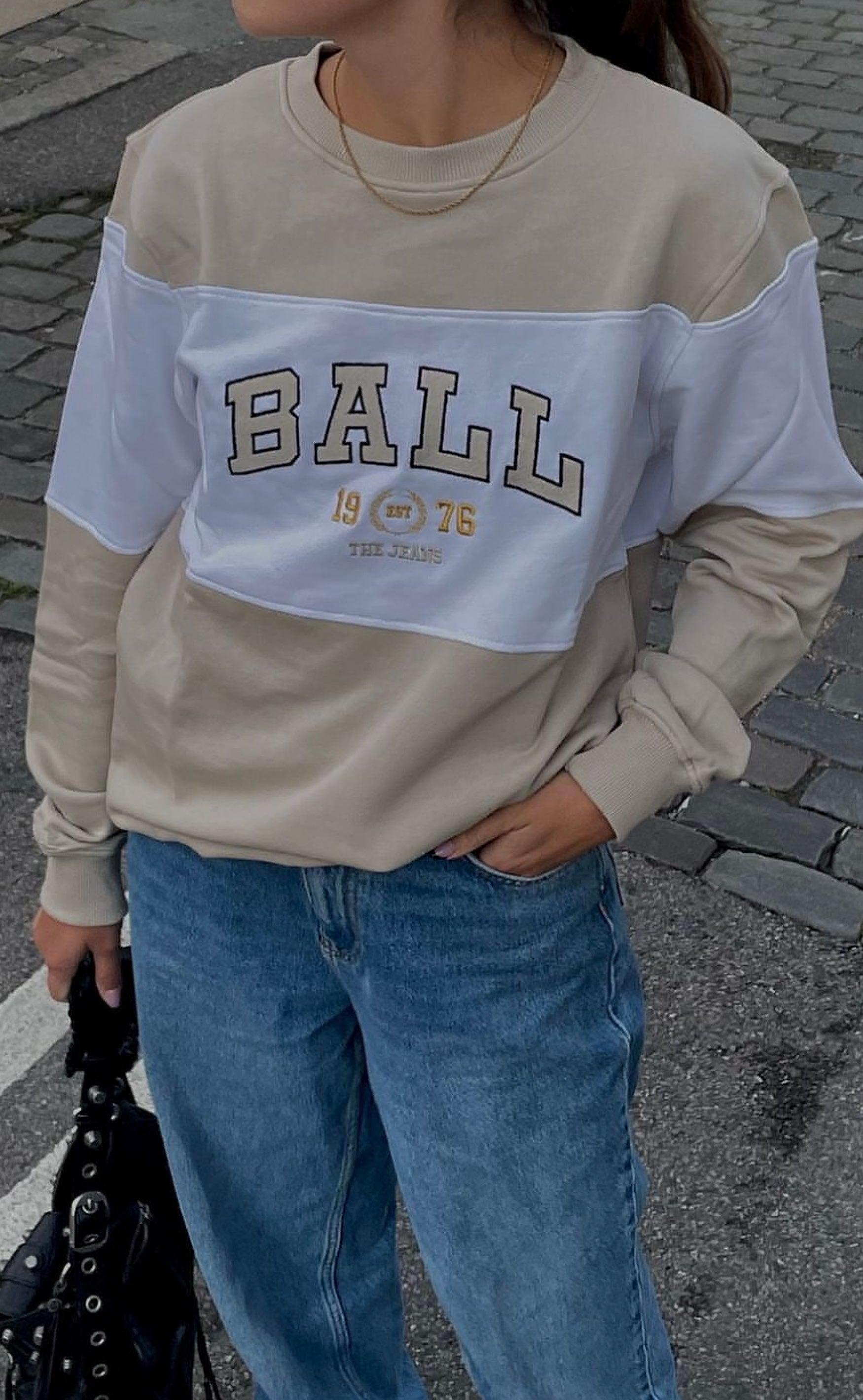 BALL Original Sweatshirt - J. Montana - Fossil