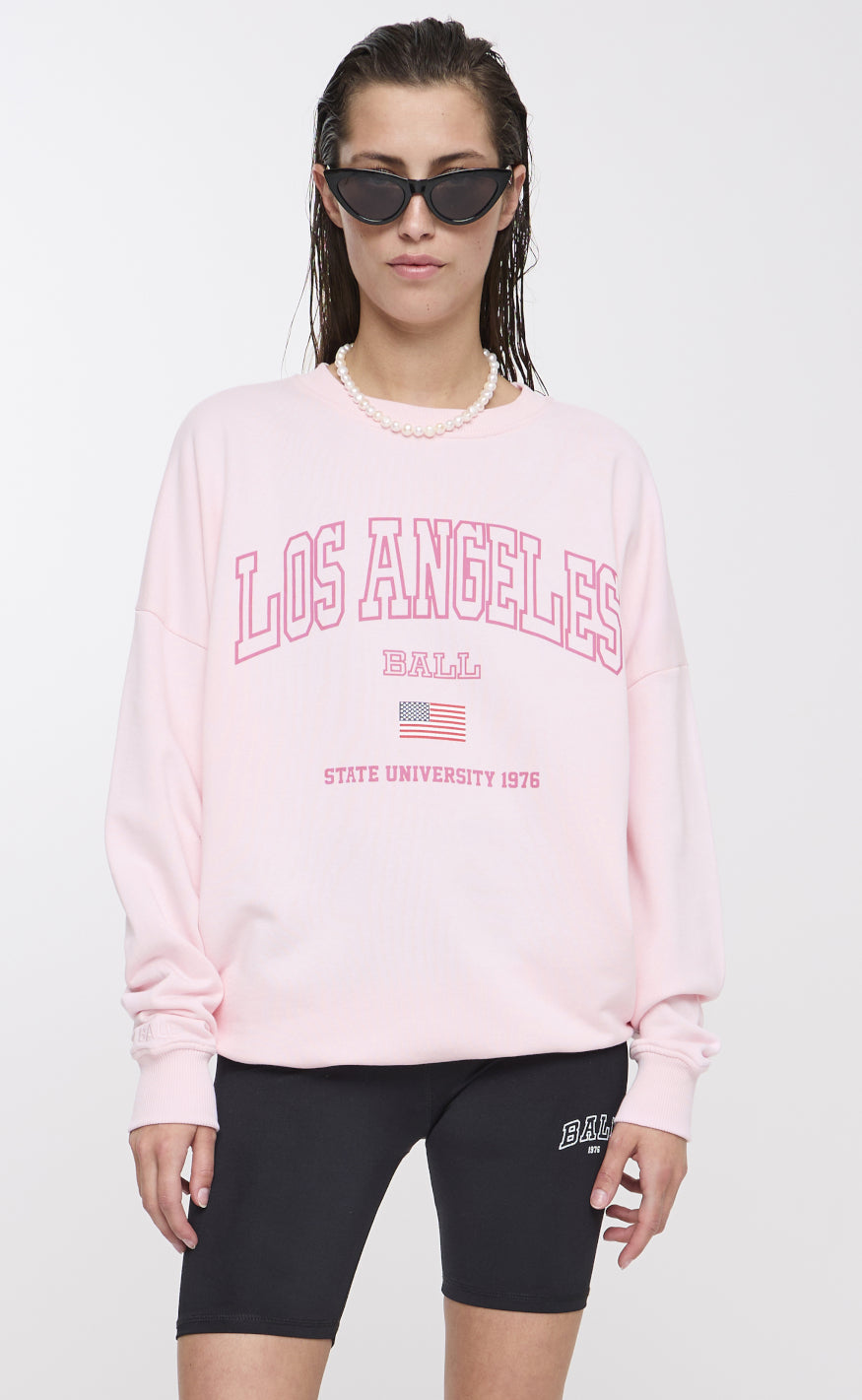 BALL Original Sweatshirt - L. Smith - Milk Shake