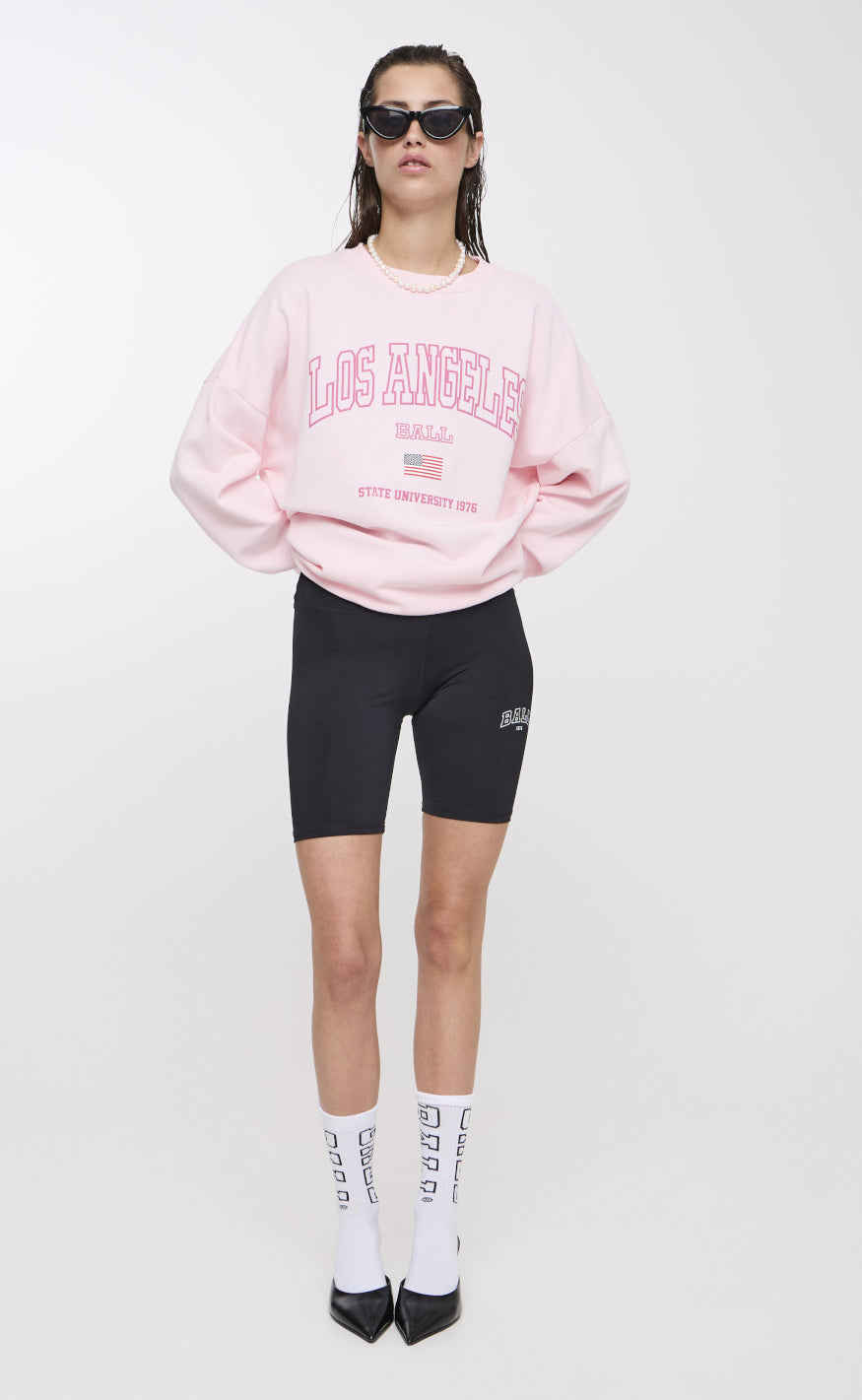 BALL Original Sweatshirt - L. Smith - Milk Shake