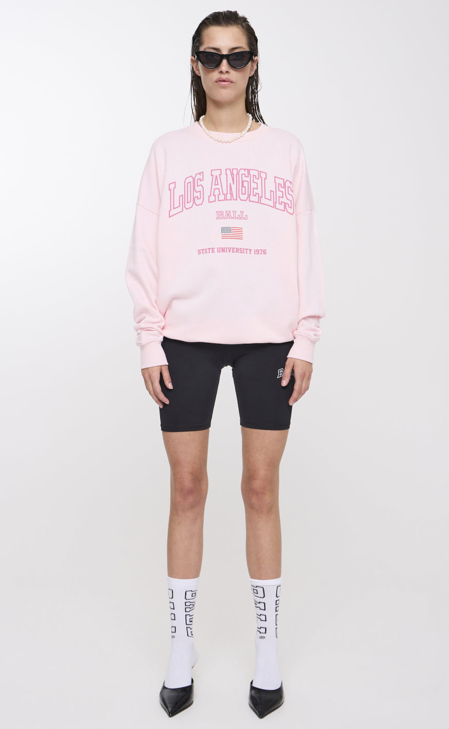 BALL Original Sweatshirt - L. Smith - Milk Shake