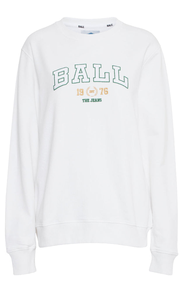 BALL Original Sweatshirt - L. Taylor - Bright White