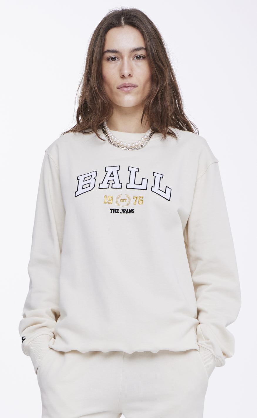 BALL Original Sweatshirt - L. Taylor - Off White