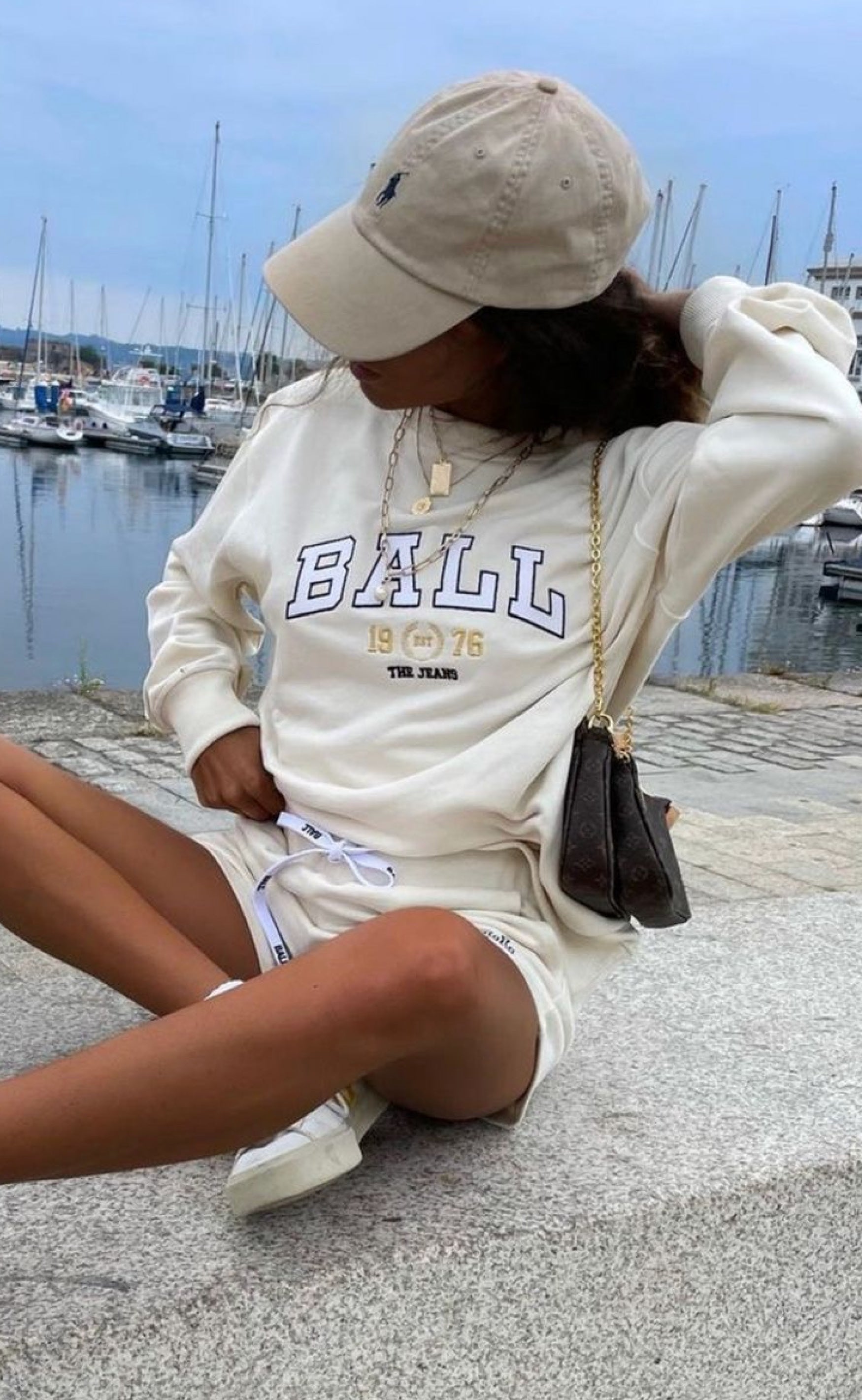 BALL Original Sweatshirt - L. Taylor - Off White
