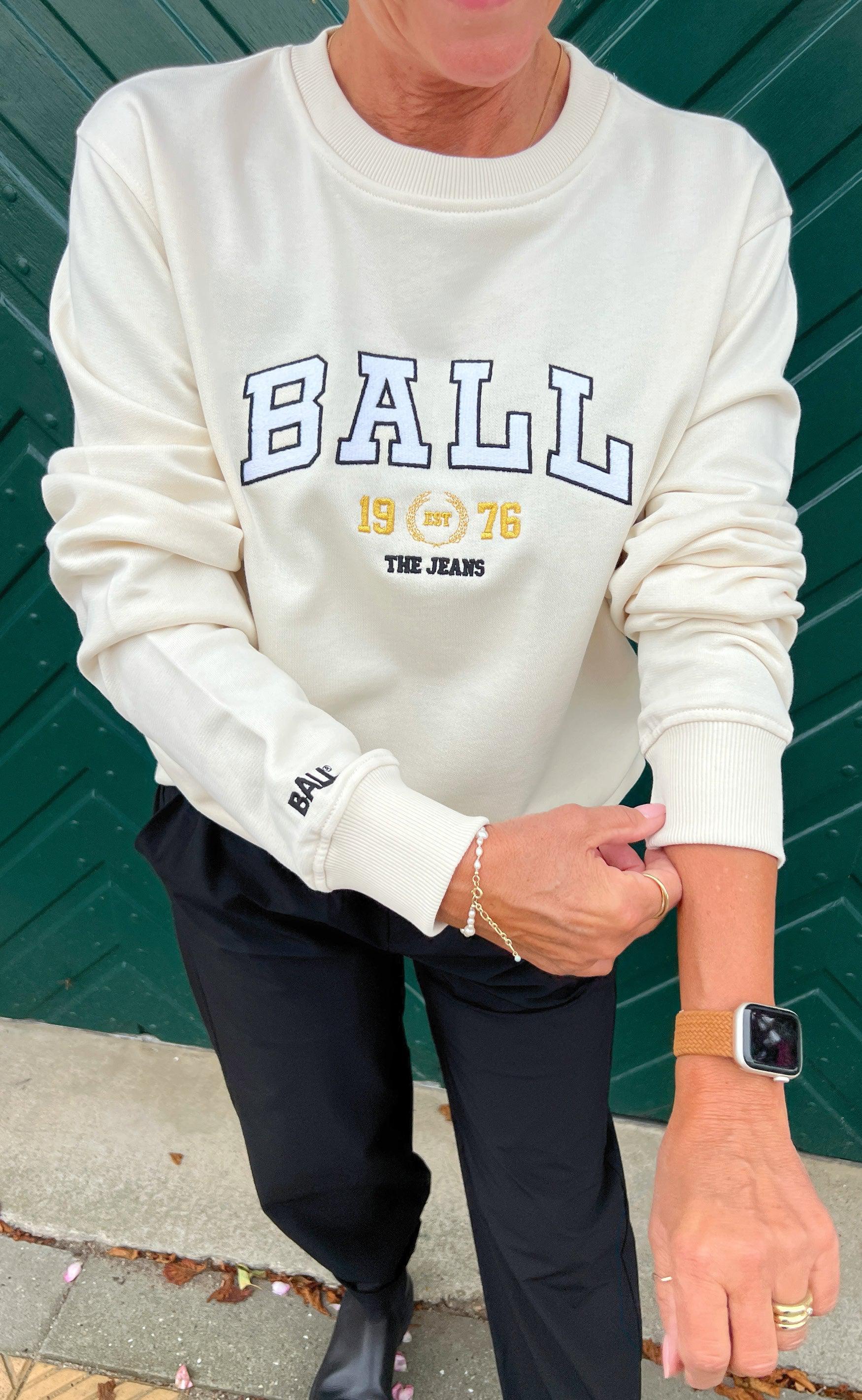 BALL Original Sweatshirt - L. Taylor - Off White