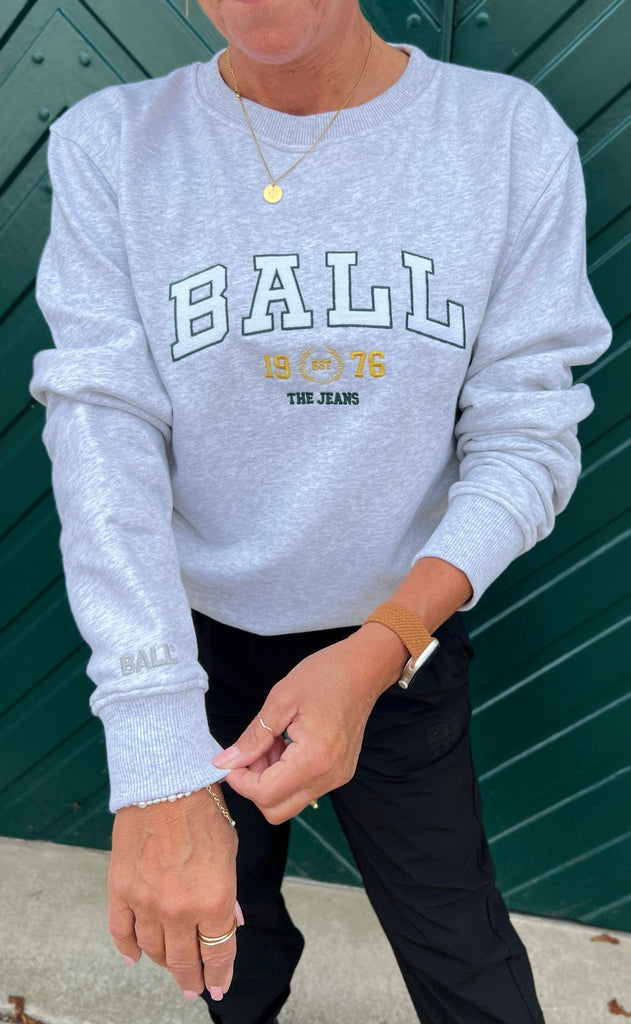 BALL Original Sweatshirt - L. Taylor - White Melange