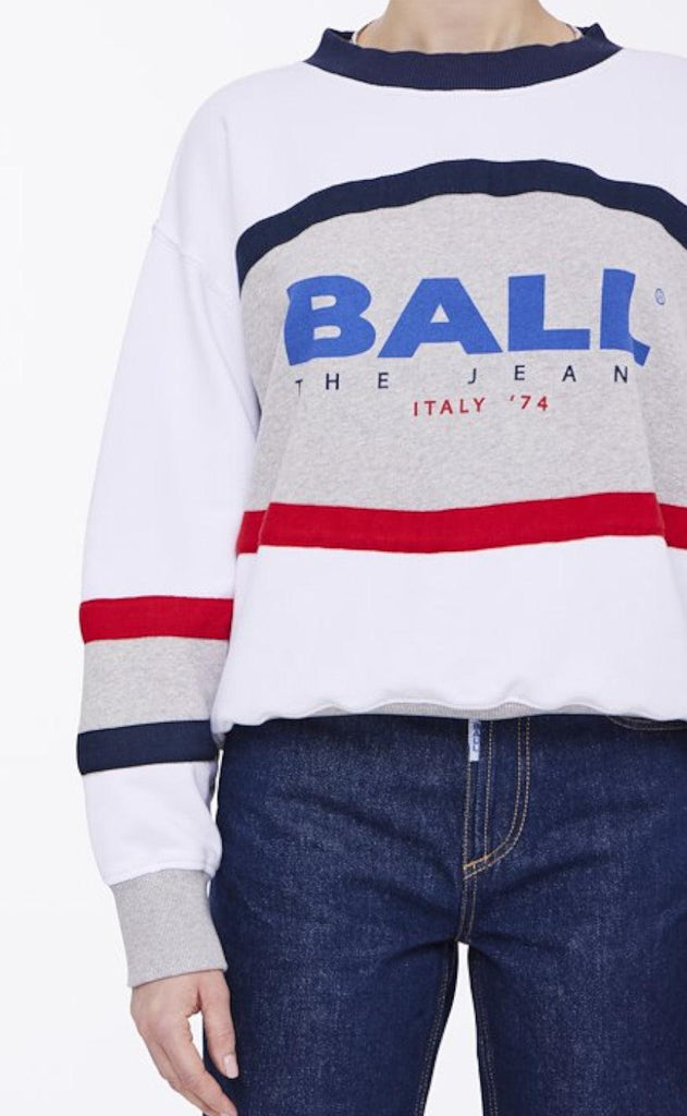 BALL Original Sweatshirt - Luca - Medium Grey Melange