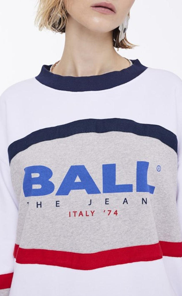 BALL Original Sweatshirt - Luca - Medium Grey Melange