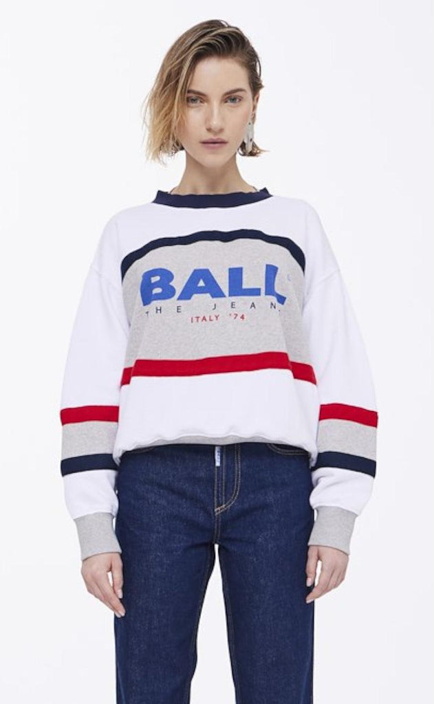 BALL Original Sweatshirt - Luca - Medium Grey Melange