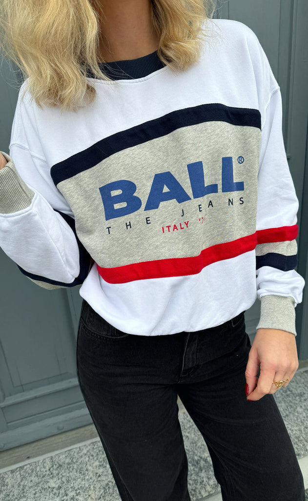 BALL Original Sweatshirt - Luca - Medium Grey Melange