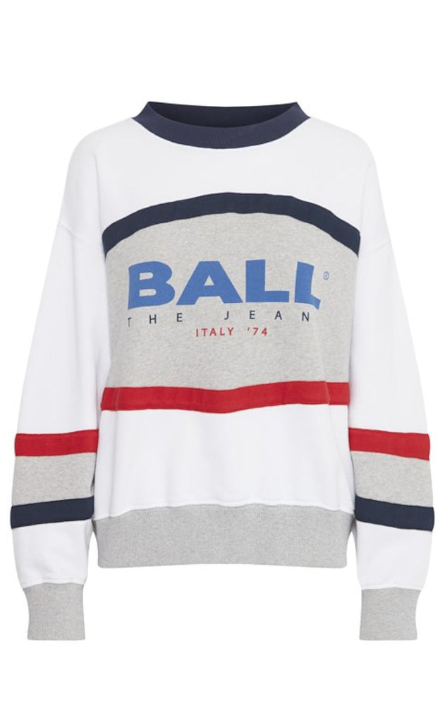 BALL Original Sweatshirt - Luca - Medium Grey Melange