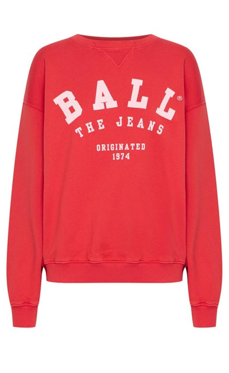 BALL Original Sweatshirt - Maldini - Chinese Red