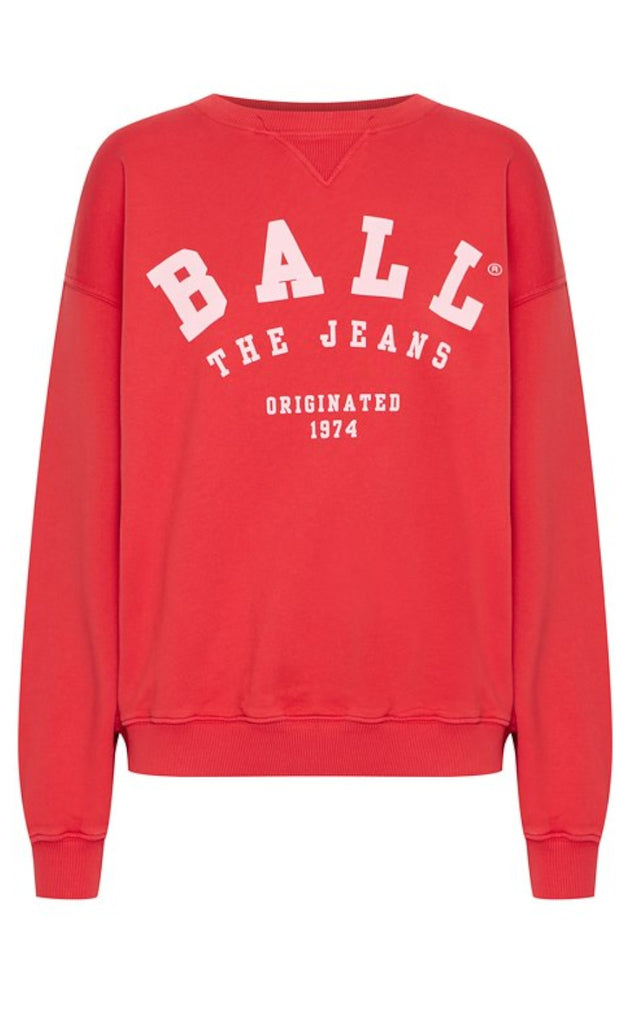 BALL Original Sweatshirt - Maldini - Chinese Red