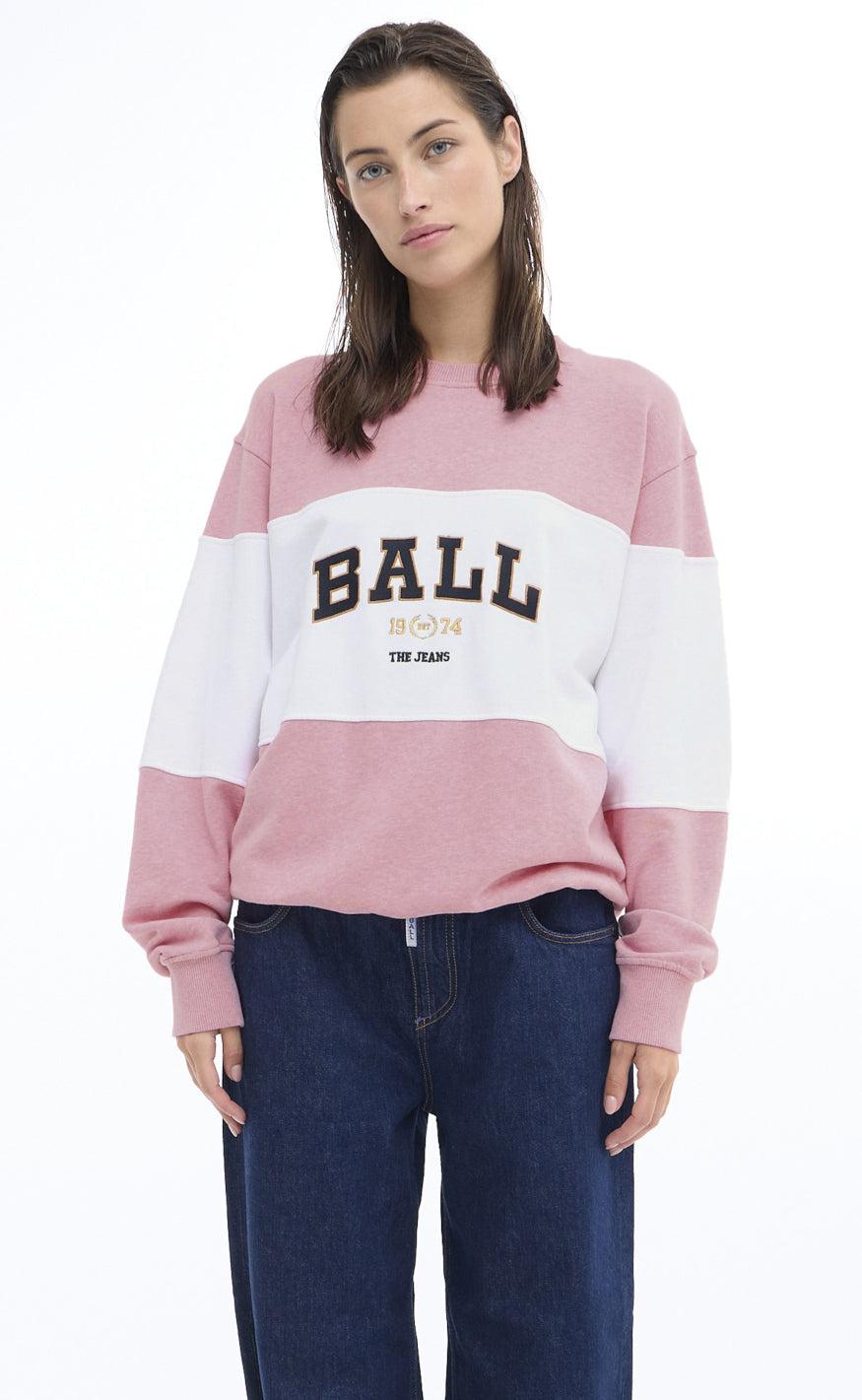 BALL Original Sweatshirt - Montana - Azalea Pink Melange
