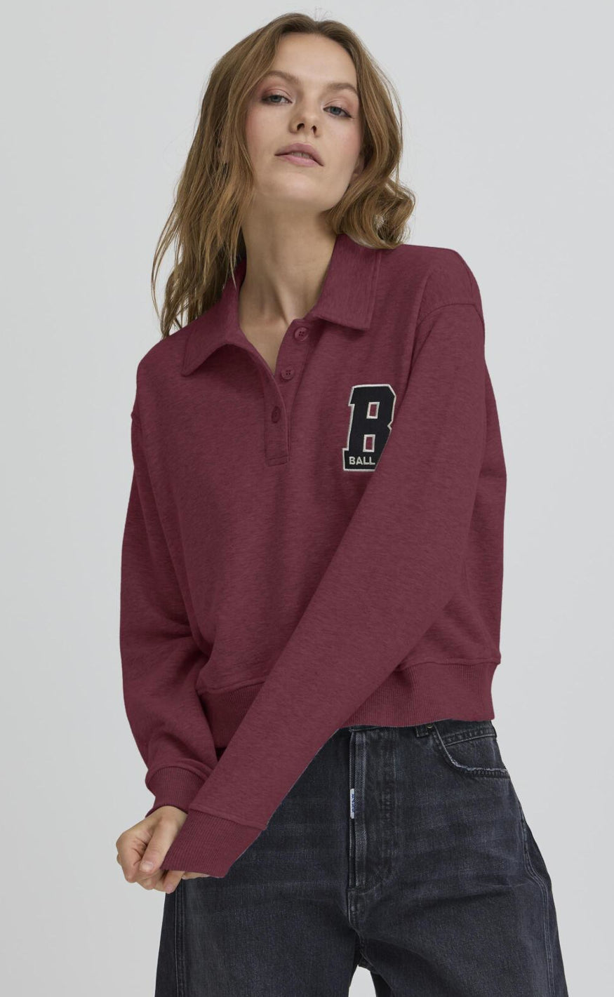 BALL Original Sweatshirt - Riva Polo - Chocolate Truffle