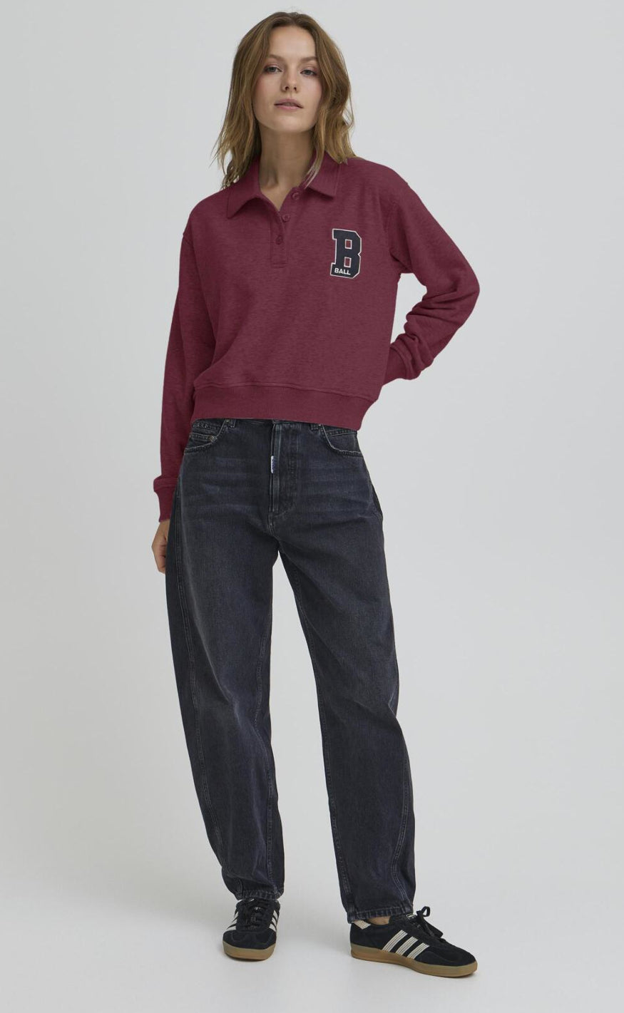BALL Original Sweatshirt - Riva Polo - Chocolate Truffle
