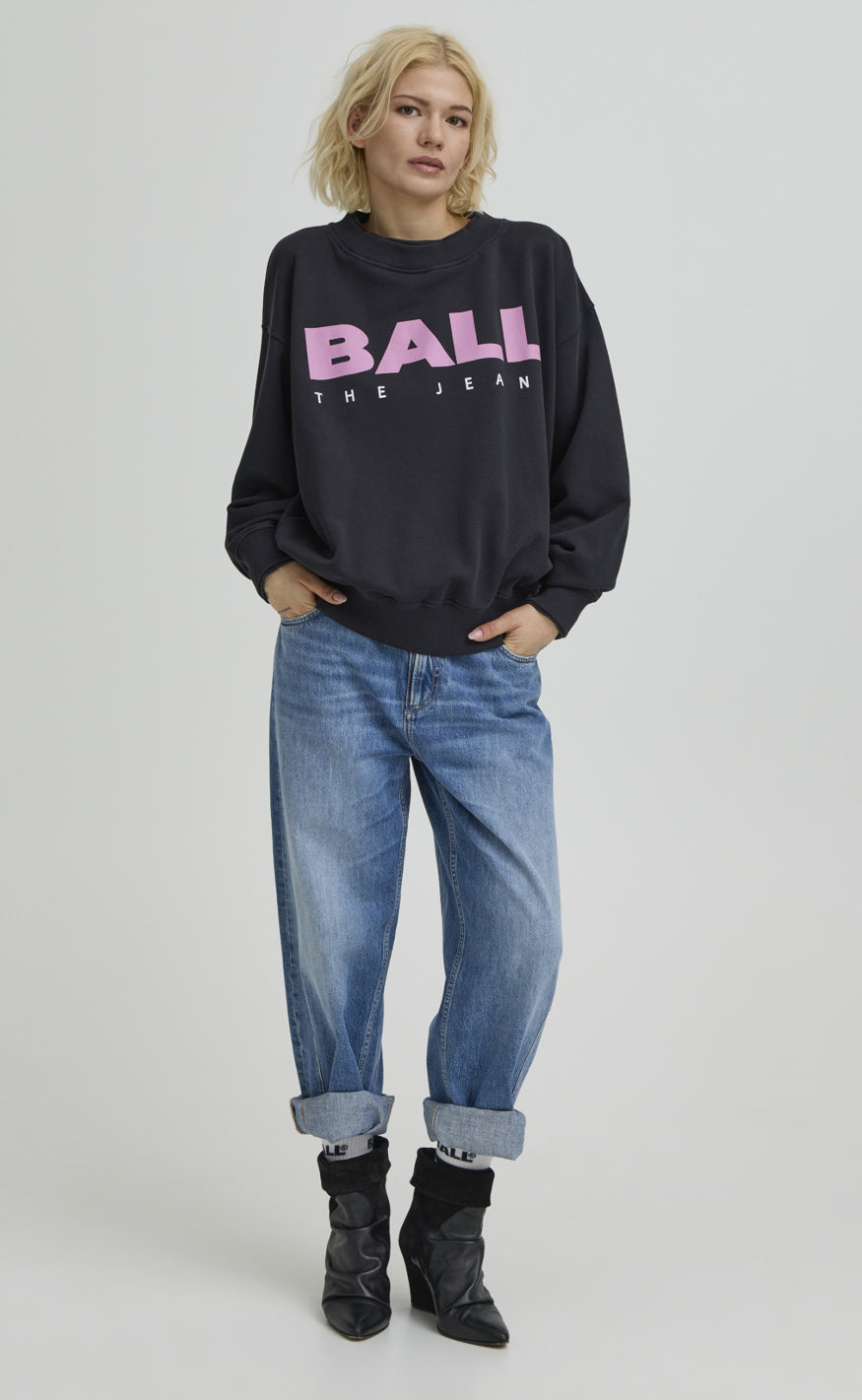BALL Original Sweatshirt - Simona - Black