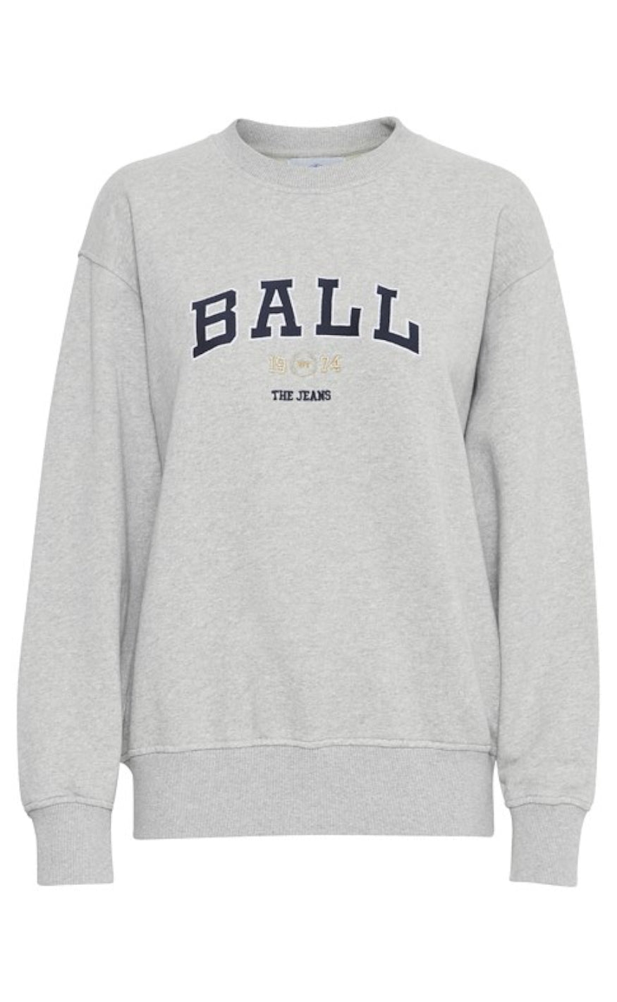 BALL Original Sweatshirt - Taylor - Medium Grey Melange