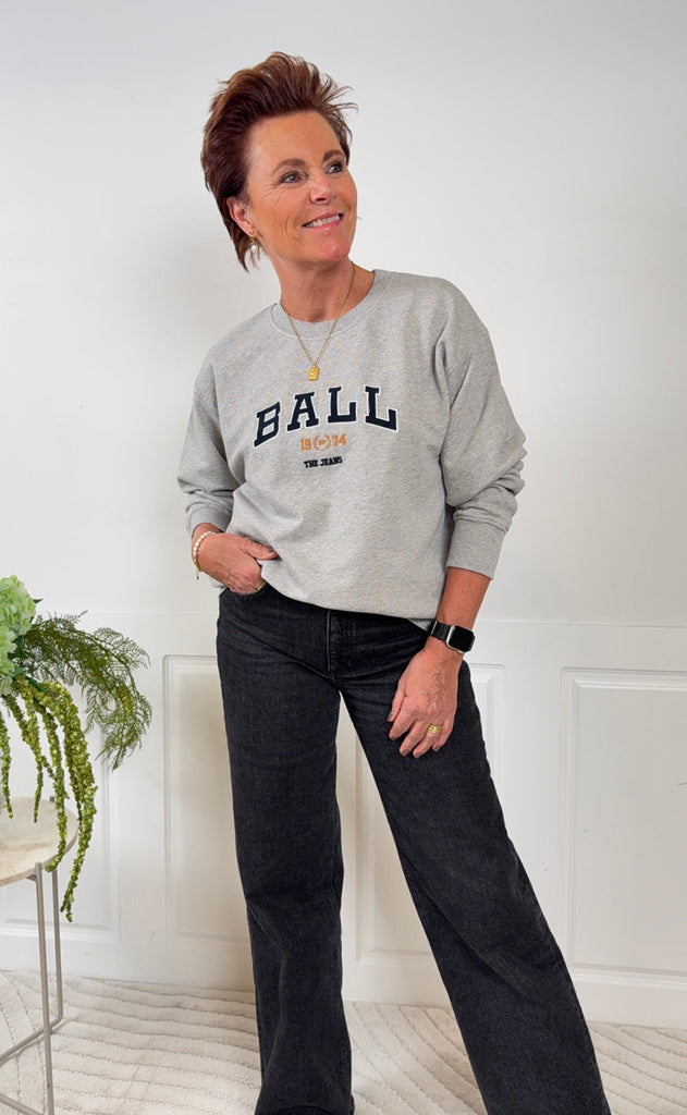 BALL Original Sweatshirt - Taylor - Medium Grey Melange