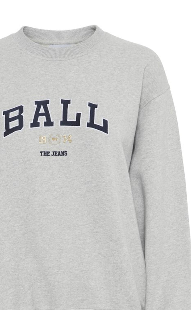 BALL Original Sweatshirt - Taylor - Medium Grey Melange