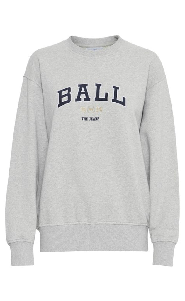 BALL Original Sweatshirt - Taylor - Medium Grey Melange